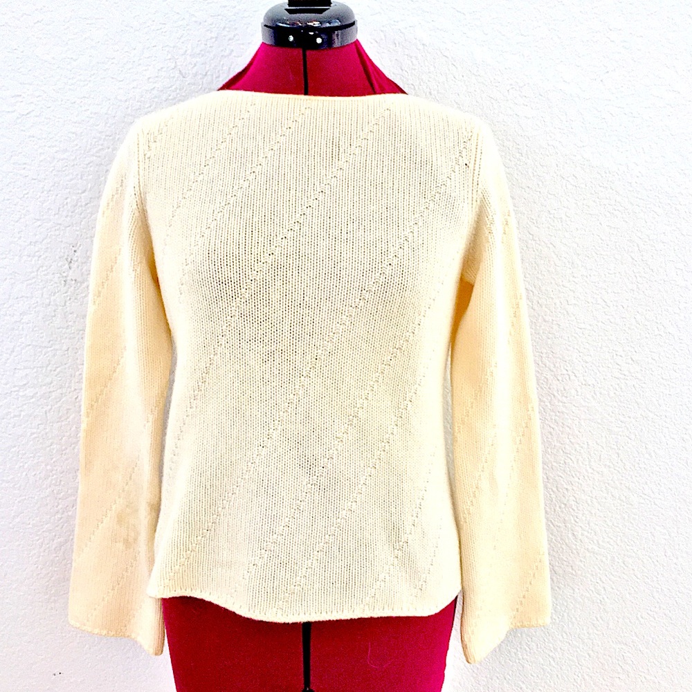90s cashmere belle sleeve Sweater
